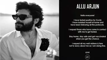Allu Arjun Tests Positive For Covid-19