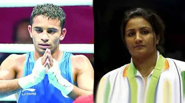 Pooja, Amit bag gold at Asian Boxing Championships