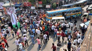 Clashes at Amit Shah's roadshow in Kolkata