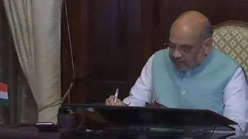 Amit Shah takes charge as new Home Minister