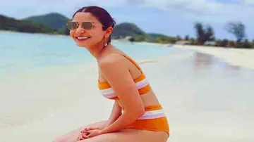 Bikini-clad Anushka Sharma Raises The Heat