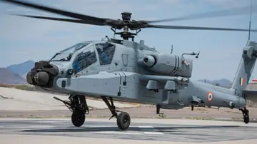 IAF Inducts Eight Apache Attack Helicopters