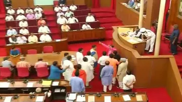 Odisha Assembly adjourned till tomorrow due to ruckus by Congress