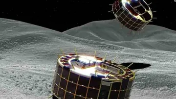 Japan successfully lands robot rovers on asteroid's surface