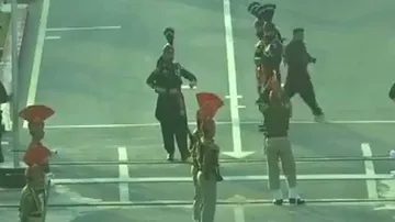 Republic Day: Low-Key Beating Retreat At Attari-Wagah Border