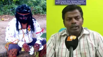 Bizarre! Odisha official dresses up like madman for surprise inspection at school