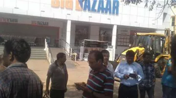 Big Bazaar Building Sealed In Bhubaneswar For Flouting Norms