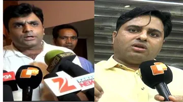 BYJD threats egg attack on Amit Shah, BJYM retaliates