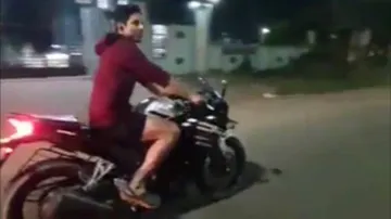 Actor Babushaan Mohanty Fined For Riding Bike Without Helmet