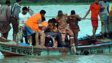 At Least 26 Dead As Launch Capsizes After Collision With Cargo Vessel In Bangladesh