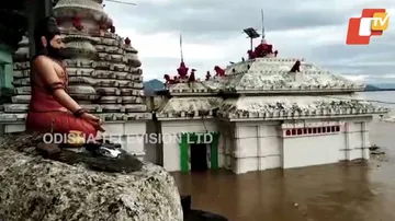 Watch: Flood Water Enters Bhattarika Temple In Odisha