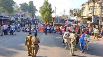 'Bharat Bandh' In Andhra Pradesh Peaceful, BJP Leaders Try To Explain Farm Laws