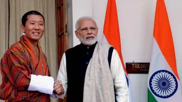 Bhutanese King and PM congratulate Modi
