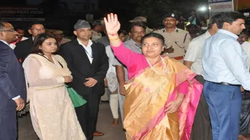 Nepal President visits Lingaraj Temple in Odisha