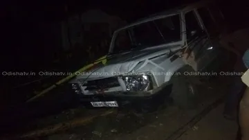 Police driver suspended over hit-and-run case