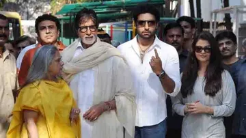 Bollywood celebrities galore to cast their vote in Mumbai