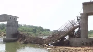 Portion of under-construction bridge collapses in Balasore