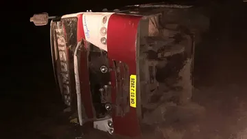 Marriage Party Bus Overturns In Odisha, 15 Injured
