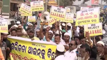 Anti-CAA Protests Continue In Odisha