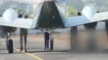CM’s aircraft pushed in 4-wheeler style!