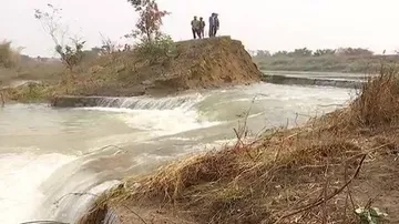 Farm lands in Sambalpur inundated after breach in canal embankment