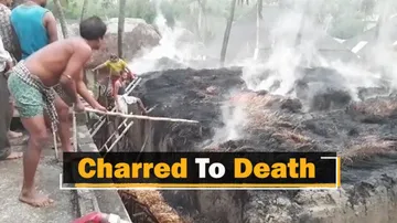 Woman Burnt Alive In Odisha In Late Night Fire Mishap