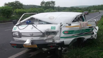 Newborn among two killed in road mishap