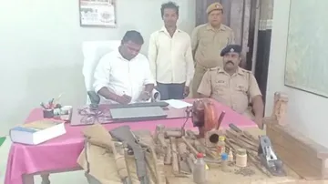 Illegal gun manufacturing unit busted in Kandhamal, one held