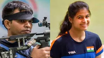 Shooter Deepak Kumar Bags Bronze And Manu Bhaker Wins Gold