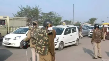 Farmers' March: Security Beefed Up At Delhi Borders, Traffic Diverted