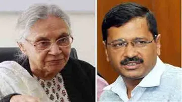 Kejriwal visits ailing Sheila Dikshit