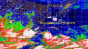 Depression Over Bay Of Bengal To Intensify, Heavy Rainfall Alert Sounded For Odisha