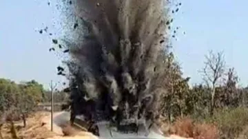 Watch: Naxal Gameplan Foiled, CRPF Diffuse Powerful Landmine