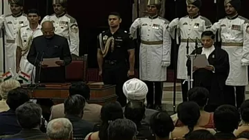 Justice Dipak Mishra sworn in as Chief Justice of India