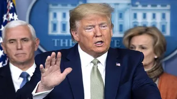 Coronavirus has passed the peak in US, says President Donald Trump