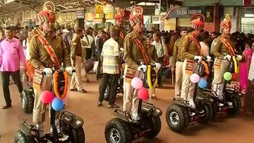 ECoR Launches Segway Patrolling At Bhubaneswar Railway Station