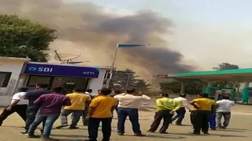 Major Tragedy Averted After Fire Breaks Out Near Petrol Pump In Cuttack