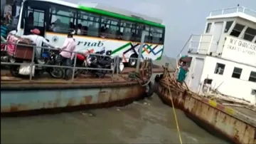 Ferryboat In Chilika Lake