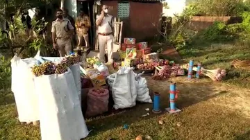 Cuttack Police Raids Illegal Firecracker Units, Explosives Worth Lakhs Seized