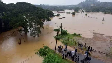 1989 Villages In 19 Karnataka Districts Identified As Flood Prone