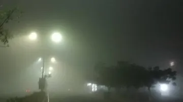 In Pics: Dense Fog Envelopes Several Parts Of Bhubaneswar