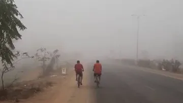 In Pics: Dense Fog Engulfs Parts Of Odisha