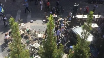 Three dead as van drives into crowd in Germany