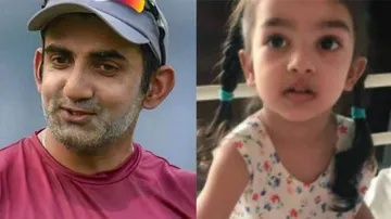 Gautam Gambhir's daughter makes ramp debut