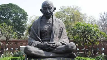 Gandhi's First Statue Unveiled In Nepal