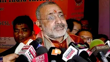 Minister Giriraj Singh blames Nehru for 'faulty education policy'