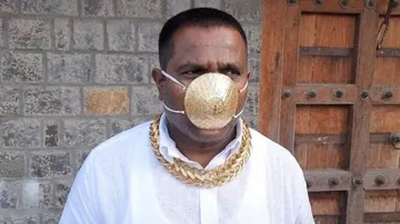 COVID-19: Pune Man Gets Himself Rs 2.89 Lakh Gold Mask
