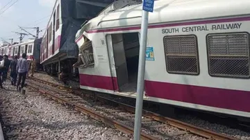 12 Critical In Kacheguda Train Accident In Hyderabad