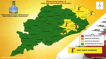 Heat Wave Alert Issued For Several Odisha Districts; Rain, Thunderstorm To Provide Some Relief