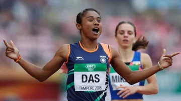 Hima Das bags 200m gold in Poland